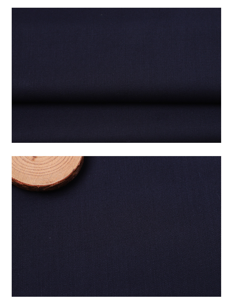 tr斜纹哔叽面料 春夏连衣裙吊带时装西装布料 涤粘仿毛弹力面料