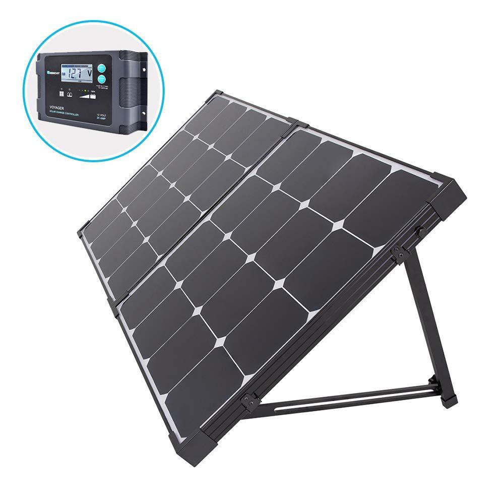 太阳能充电包100w18v折叠太阳能充电板户外大容量锂电池太阳能板