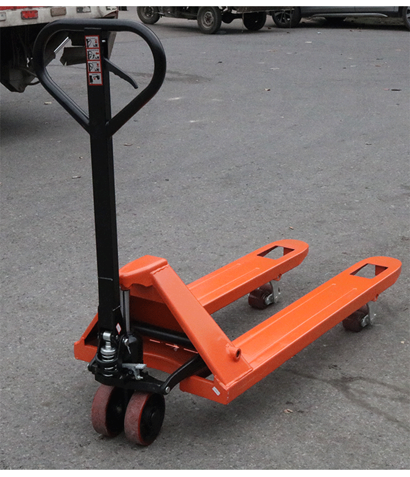 瑜力叉车手动液压搬运车2t3t手动托盘搬运车人力地牛批发唧车铲车