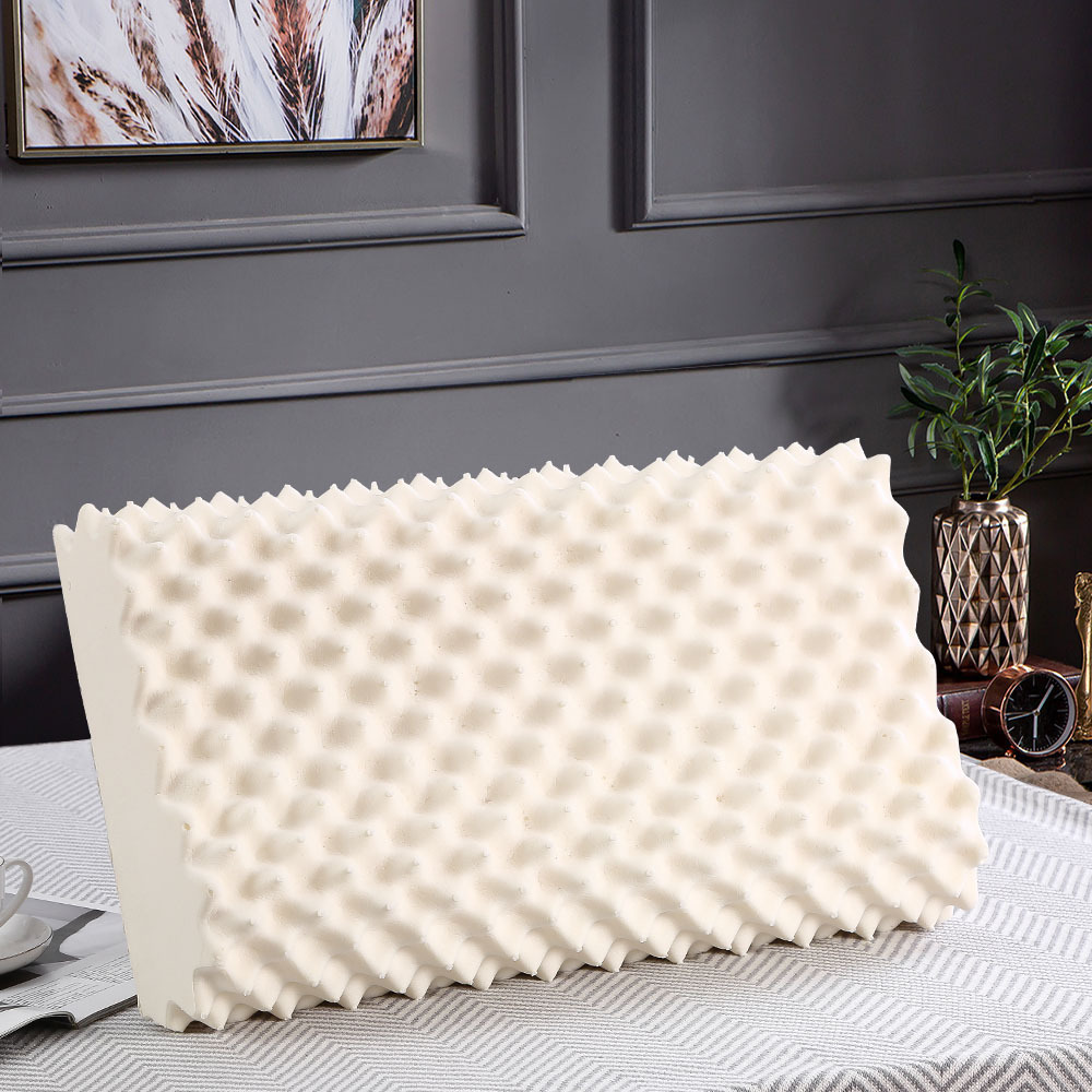 产地货源 狼牙乳胶枕 单人成人护颈枕芯 床上用品