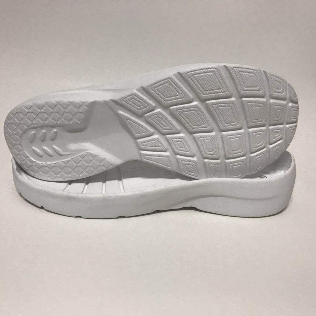 2019开发款eva一次射出高弹鞋底发泡运动女鞋妈妈鞋底江泉产