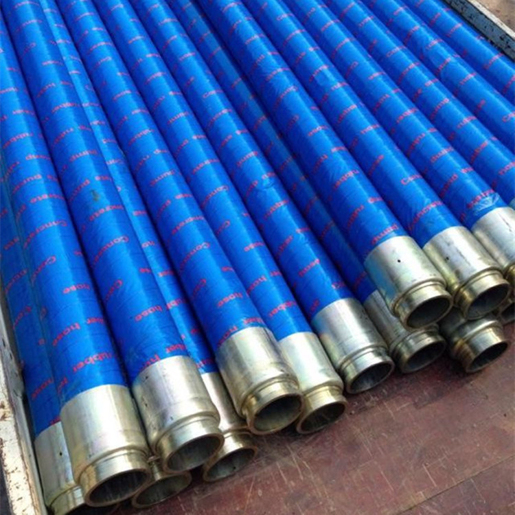 混凝土桩机布料机胶管 两层四层钢丝管 橡胶管 泵车末端地泵软管