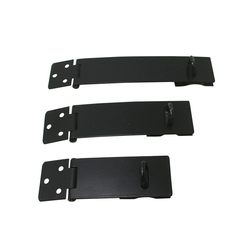 黑色锁牌重型锁牌黑漆锁牌铁制锁排3寸4寸5寸锁牌