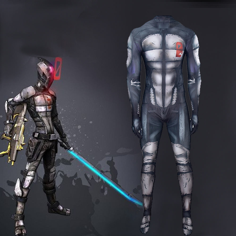 游戏无主之地2刺客borderlands2cosplay紧身衣游戏角色扮演服