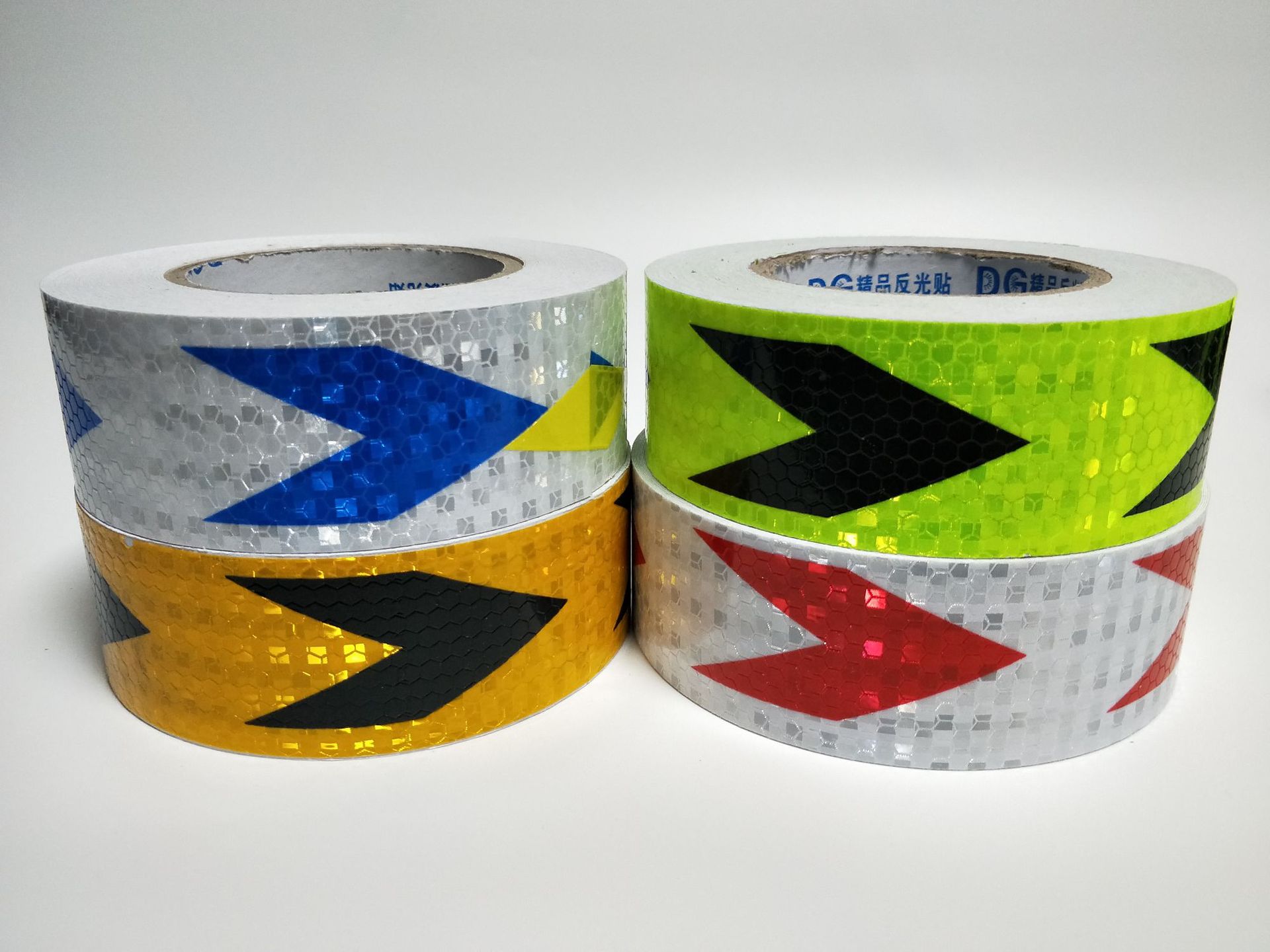 厂家直销反光贴反光胶带反光警示胶带箭头导向标反光晶格带箭头