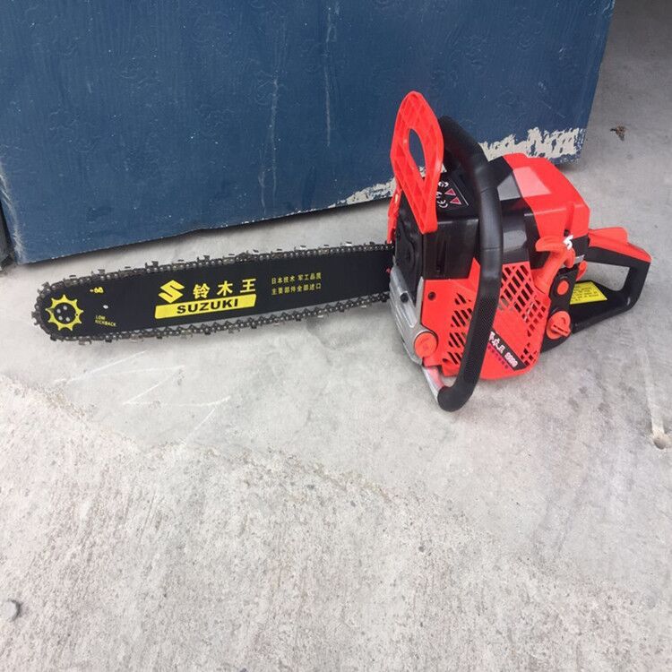 园林绿化树木剪枝锯 手拉启动多用伐木油链锯 手提链式大功率油锯