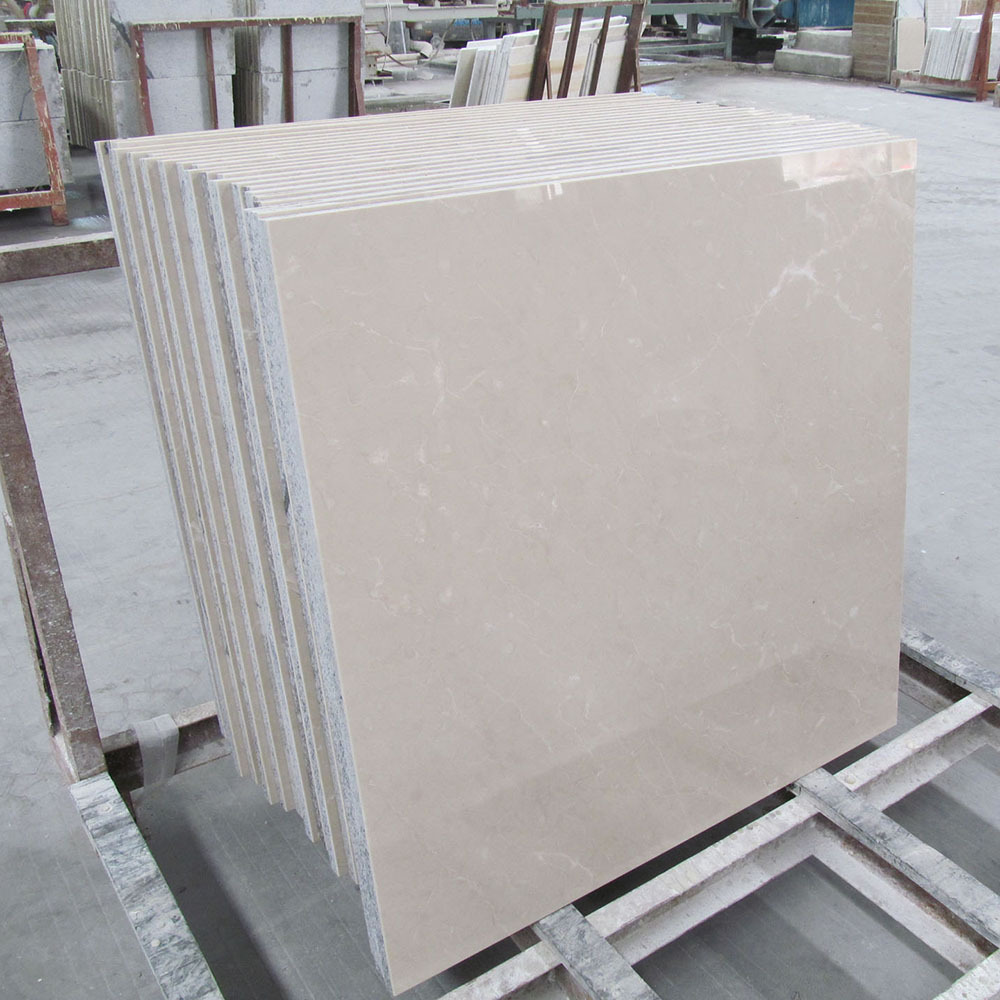 厂家直销人造米黄色大理石 酒店商场地面工程莎安娜米黄规格板