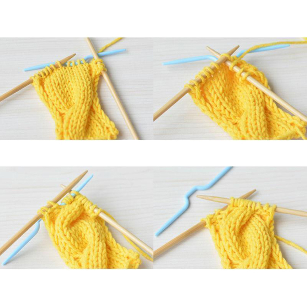 skc编织工具扭花曲针 麻花针毛衣针手工弯钩针绞花针编话毛线针