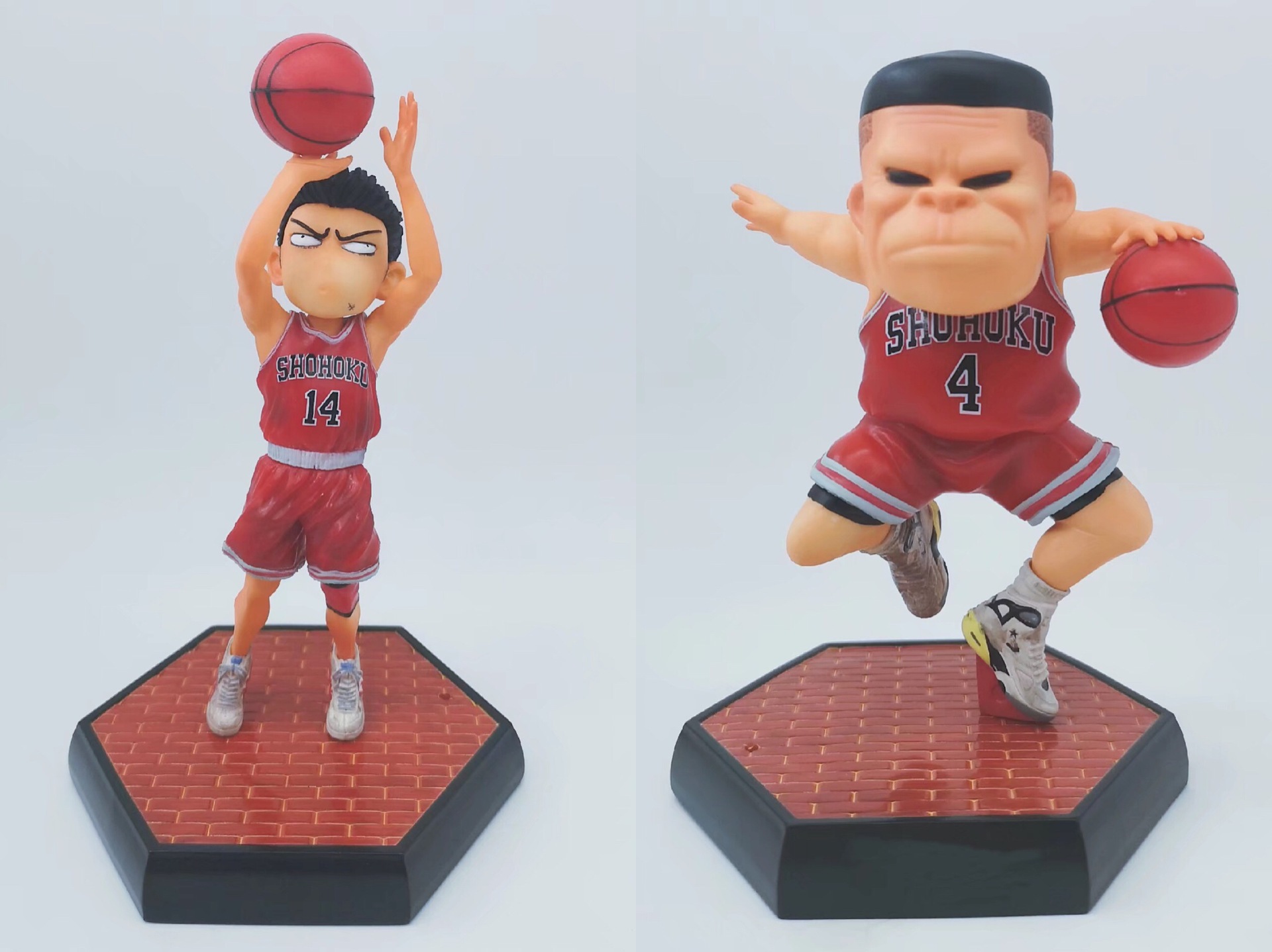 芸祥社 灌篮高手 q版 赤木刚宪4号 三井寿14号 球衣 盒装 手办f24