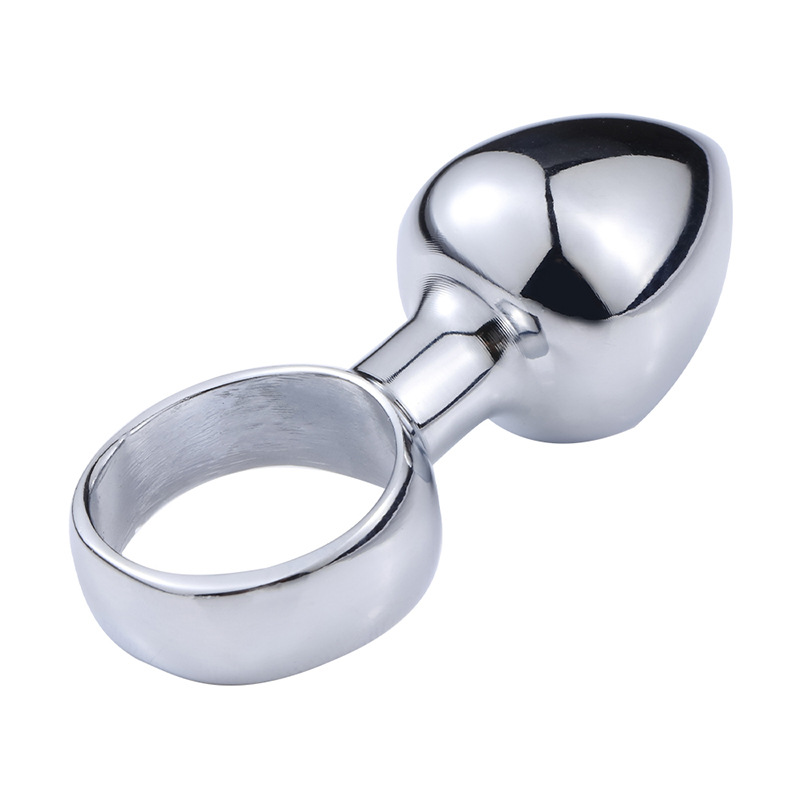 金属拉环肛塞新手入门扩肛门g点后庭玩具男女用器具自慰批发代发