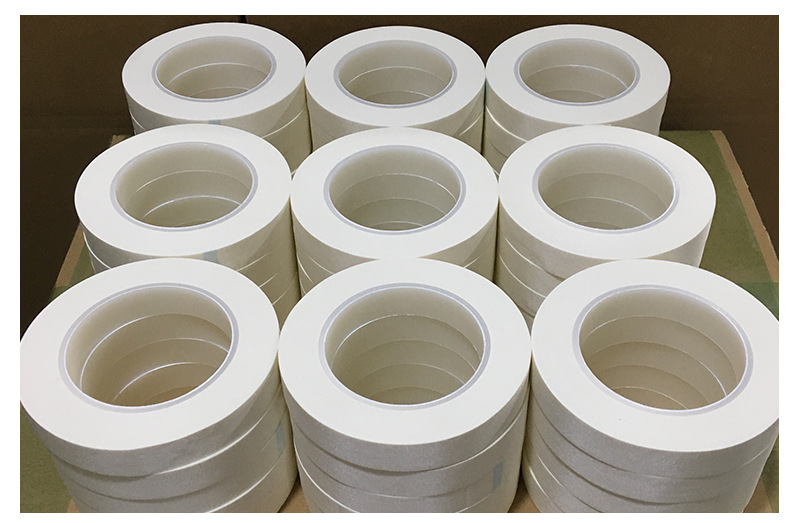 厂家 耐高温白色防火阻燃无卤醋酸布 pcb板屏线包扎电工胶带