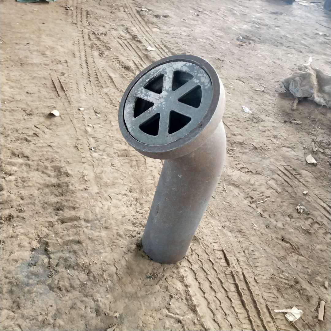 厂家批发桥梁铸铁泄水管120度泄水管异形定制