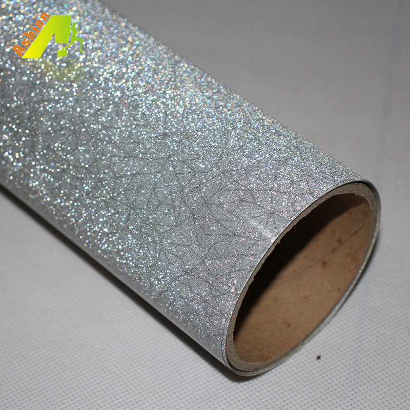 东莞pet闪葱热转印刻字膜 厂家服装烫印pu仙杜瑞拉金葱刻字膜