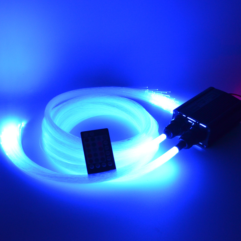 32w双头光纤灯汽车改装满天星房间天花板顶装饰星空灯led光源器