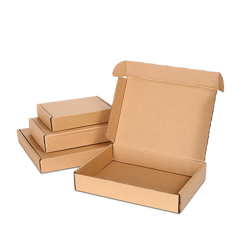 特硬飞机盒a4纸显卡包装盒正方形扁盒子快递纸箱长方形纸箱打包箱