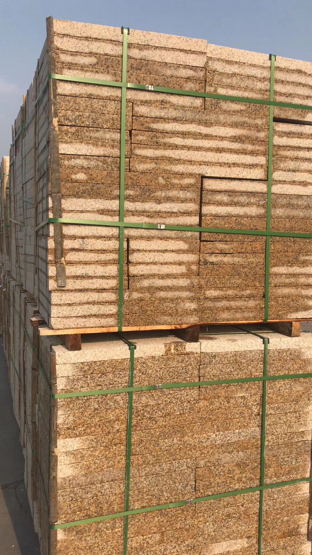 批发黄金麻石材 园林建筑石材 可定制家装幕墙花岗岩