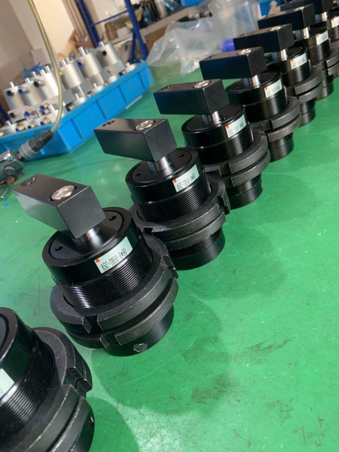 空压转角缸气缸fa法兰/tb全牙型asc-tb25 32 40 50 63 cas