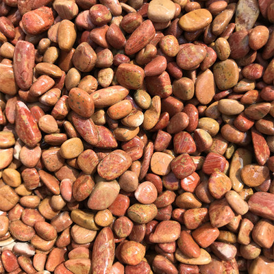 富贵泗滨砭石碎石天然红砭石泗水颗粒原石500g(1斤)颗粒填充热敷