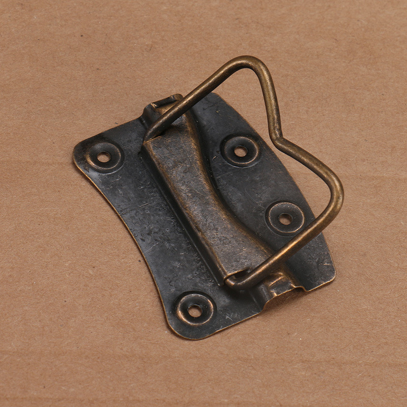 m141*樟木箱提手木箱侧拉手铁皮把手仿古拉手大拉手;厂家直销