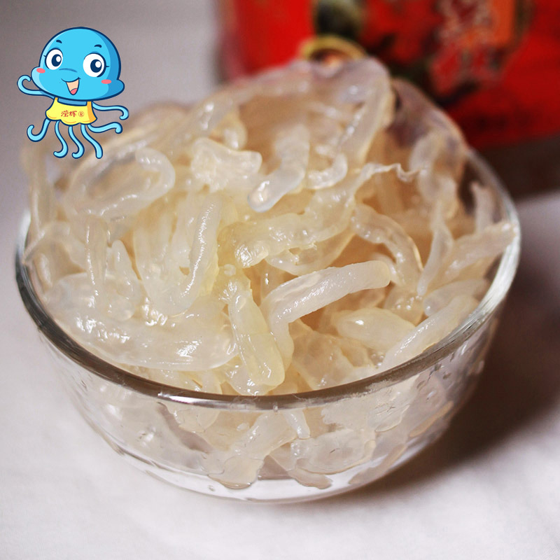 盐渍海蜇丝散装海蜇皮非老醋蜇头盐渍海蛰丝皮散装水产海鲜可桶装