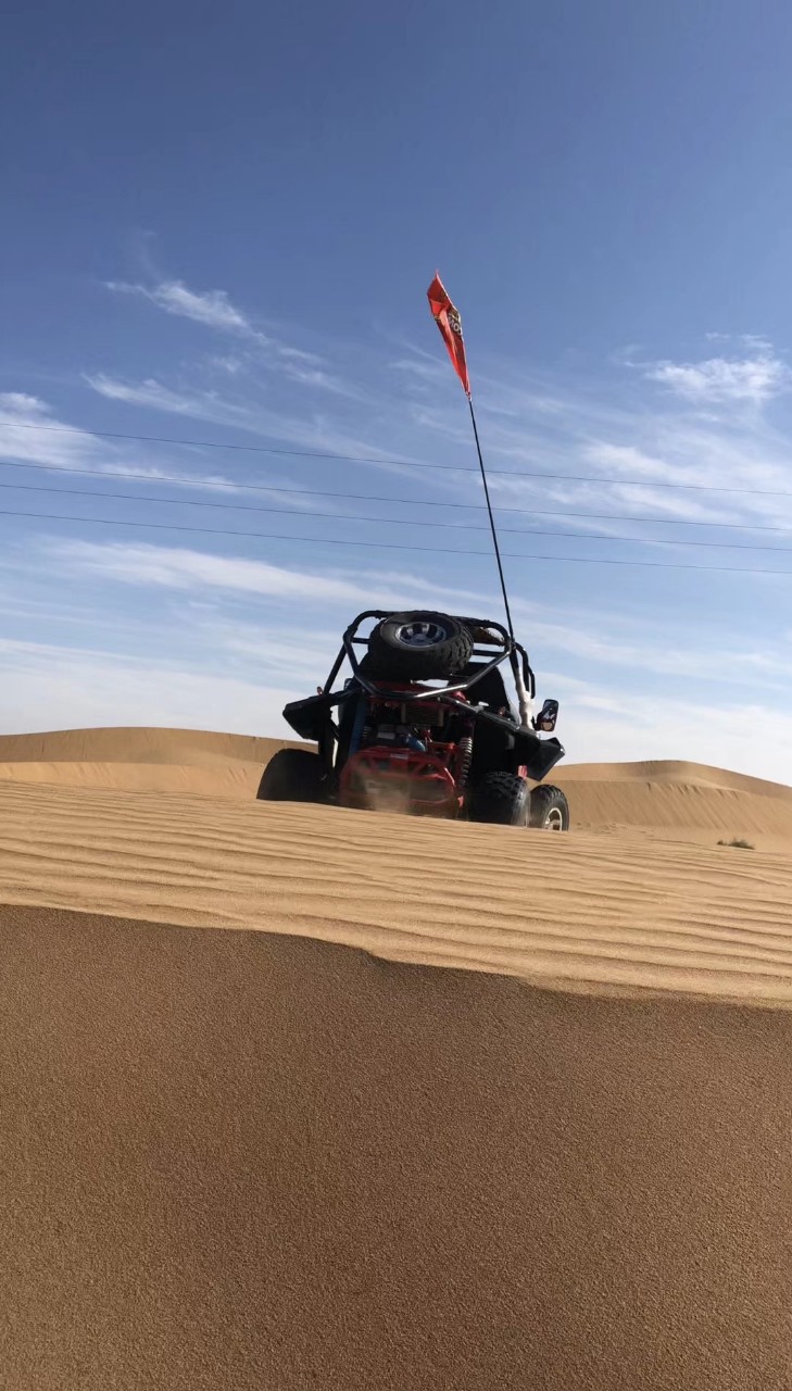 新款四轮沙漠越野摩托 全地形200cc无级变速沙滩车成人双座卡丁车