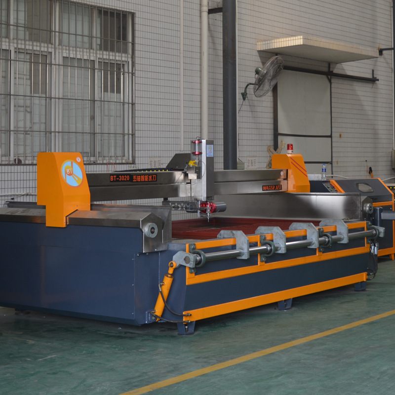 宝陶水刀切割机厂家 瓷砖水刀切割拼花 数控水射流切割水刀设备