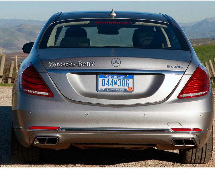 专用于奔驰英文字标 梅赛德斯奔驰尾标mercedes-benz字母后车标贴