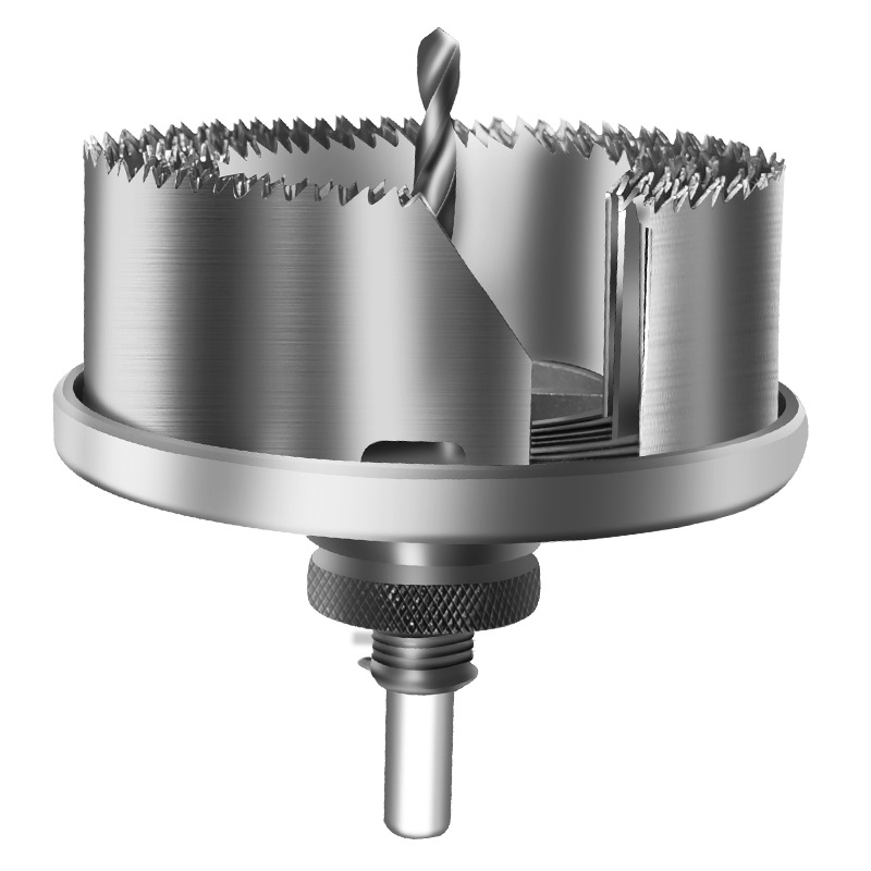 木工开孔器石膏板开孔器套装插片式木工开孔器木板扩孔器