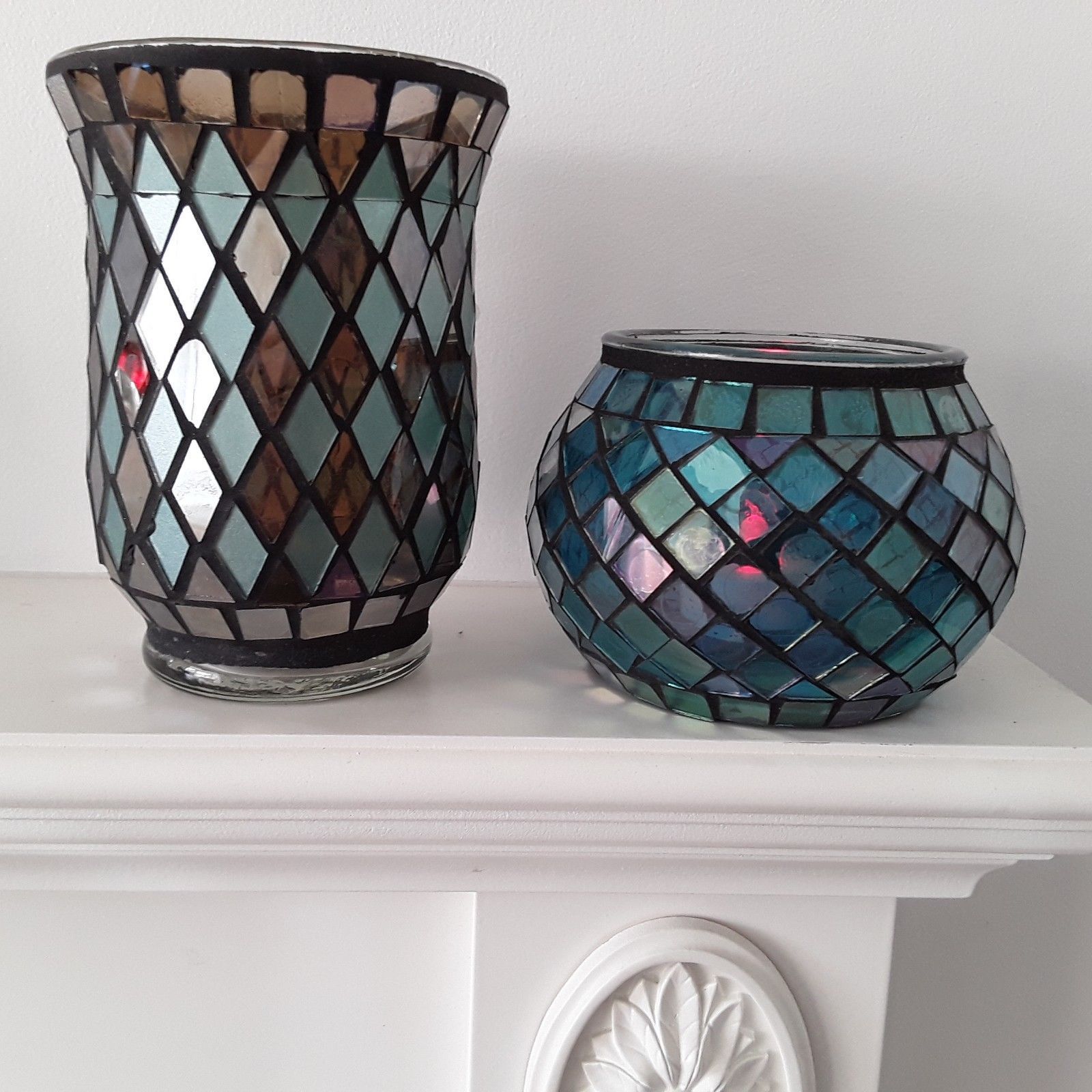 厂家直销马赛克玻璃烛台量大从优