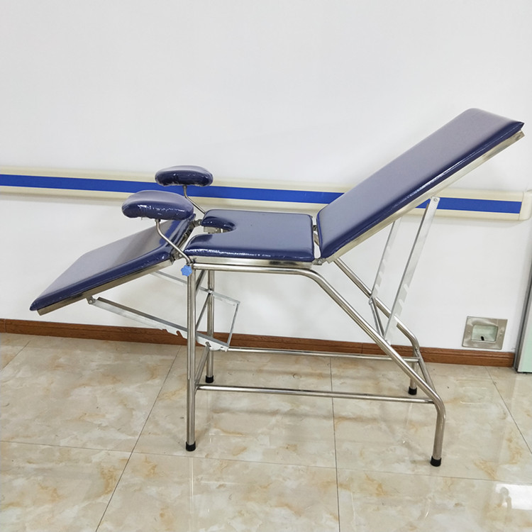 医用不锈钢简易手术台 医院用门诊人流妇科检查床