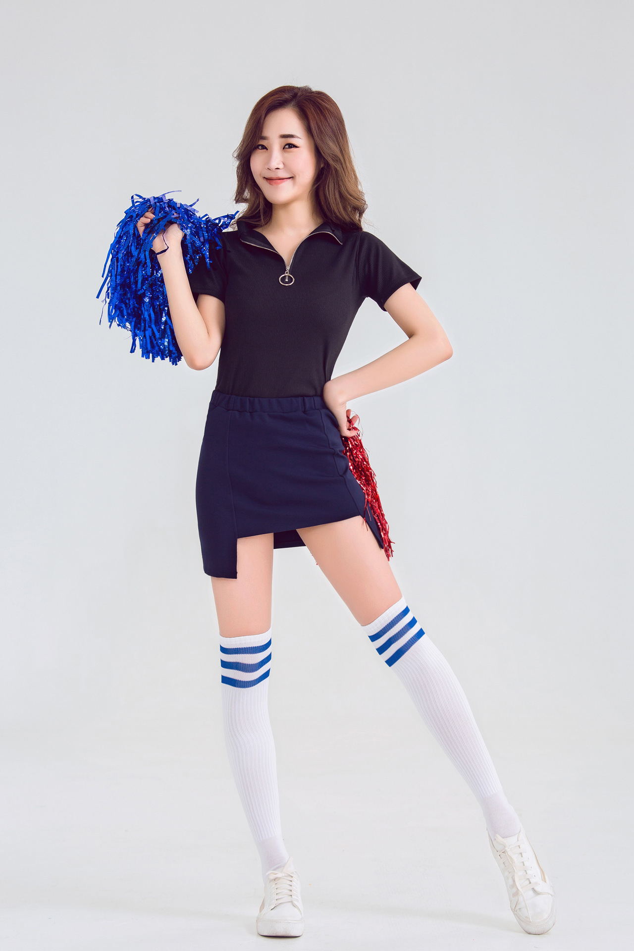 gidle韩国女团同款演出服跳舞服套装少女时代拉拉队啦啦操舞台装