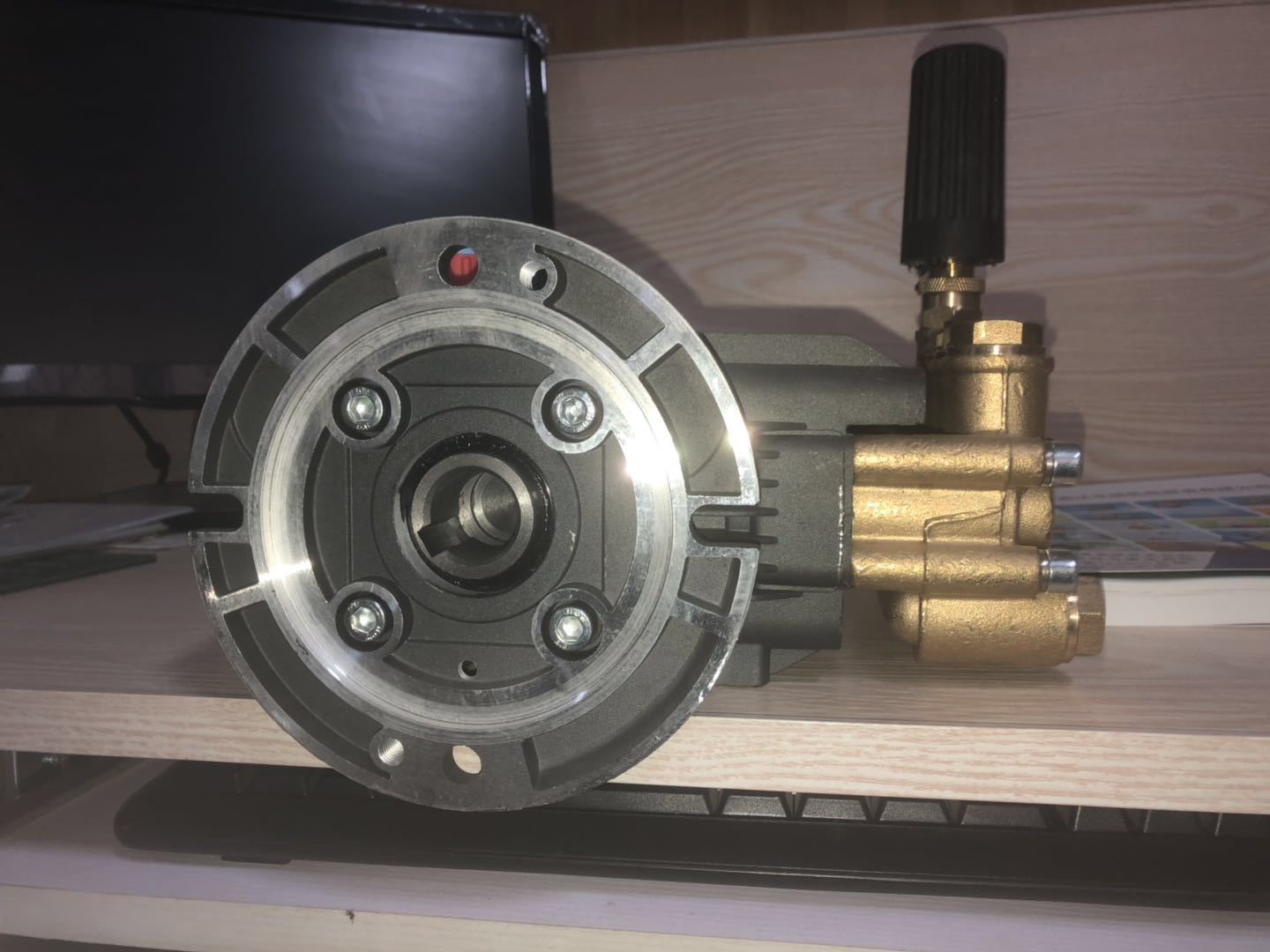 厂家批发洗车机高压泵头陶瓷进口商用超高压清洗机洗车机24轴泵头