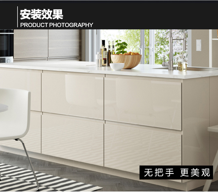 衣橱柜门强磁自反弹器 免装拉手抽屉隐形门碰珠 按压弹簧开门器