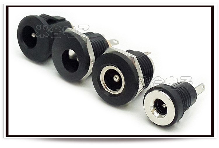 批发dc插座卧式 母座公座电源插座