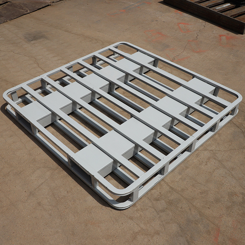 铁托盘叉车金属钢制托盘两面进叉重型货架地牛托盘厂家批发可定做