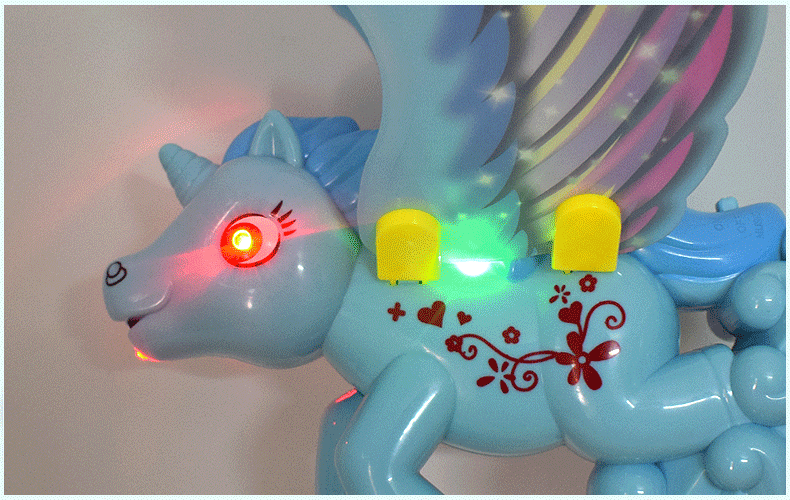 飞马电动灯光音乐泡泡棒 全自动泡泡机夏天户外跨境电商儿童玩具