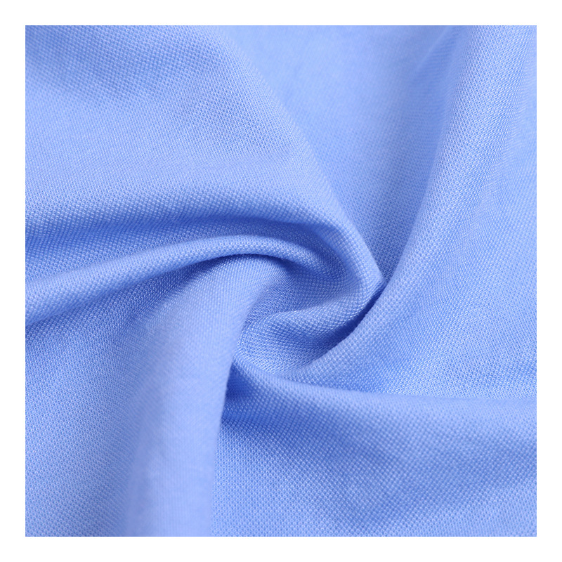 现货批发 60s素色单孔丝泡泡布 珠地仿冰丝麻 童装运动休闲服面料