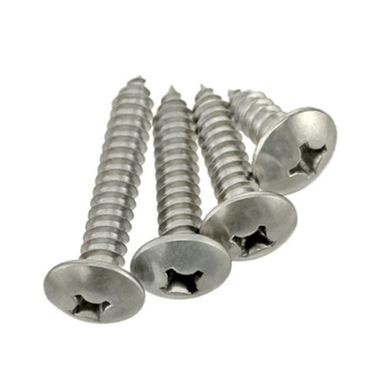 厂家jisb1122t十字大扁头自攻钉304不锈钢扁圆头st2.2- st4.2蘑菇