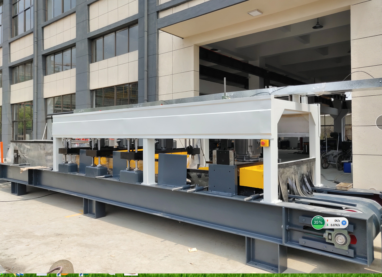 全自动多功能路沿石水磨流水线设备