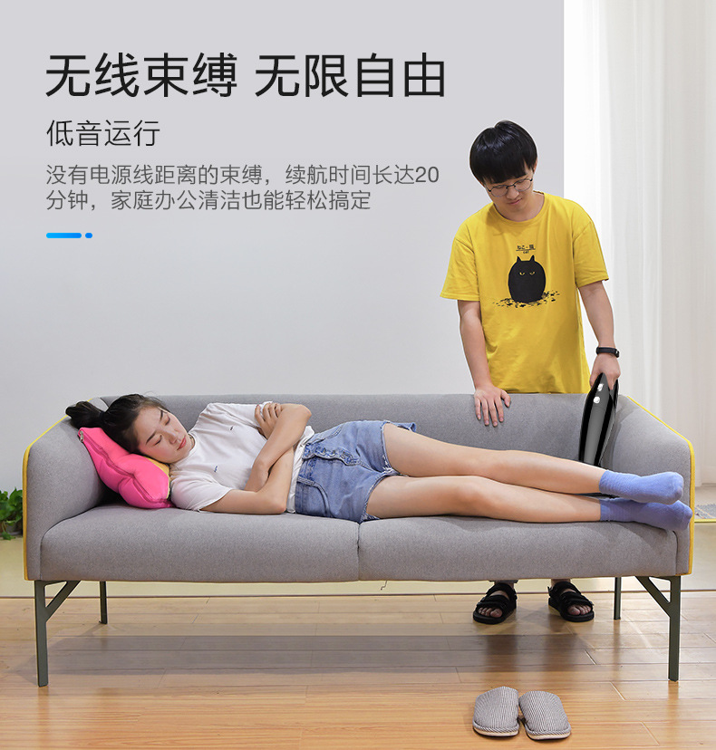 指南车车载吸尘器 120w大功率12v带灯手提干湿车家两用吸尘器