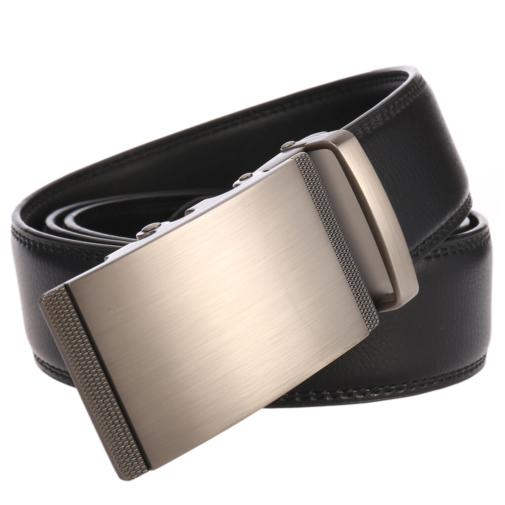 皮带男士二层牛皮 自动扣皮带男式皮腰带 ly25-1050-1