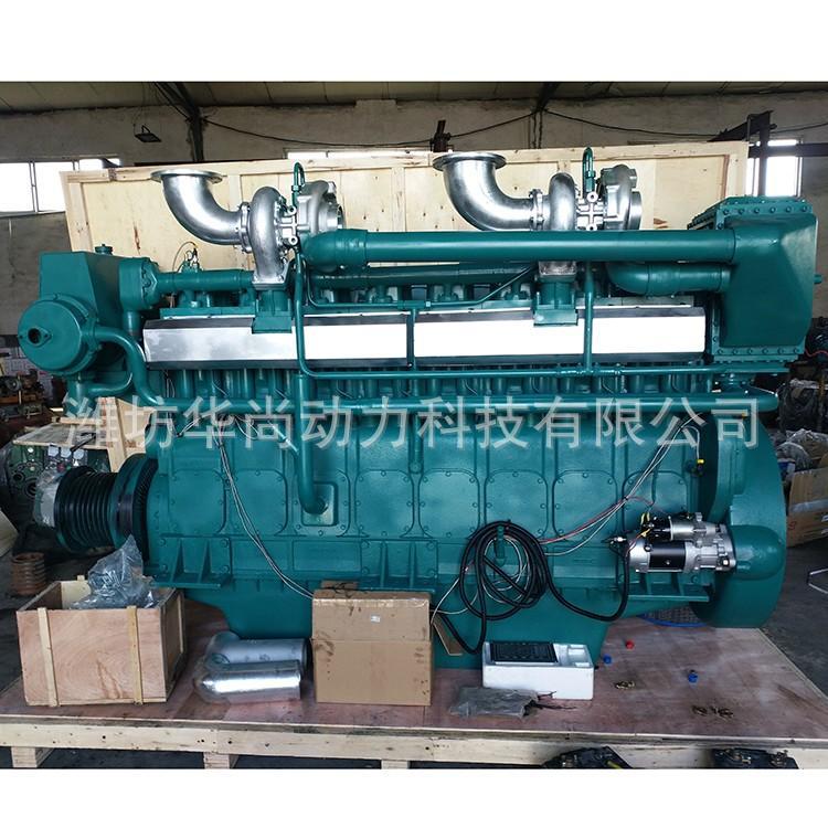 潍坊潍柴8170船用柴油机 170系列船电柴油机 720 818马力船机
