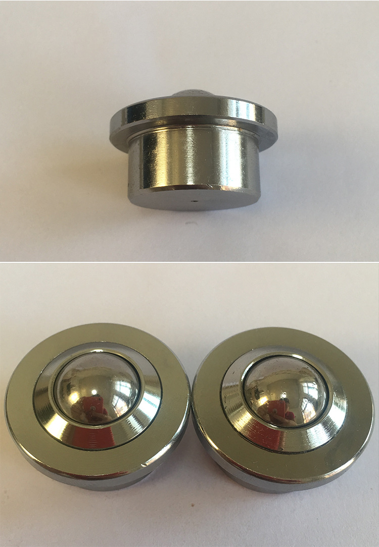 脚轮牛眼重型万向球脚轮万向轴承 滚珠 输送球 银色轴承钢轴承