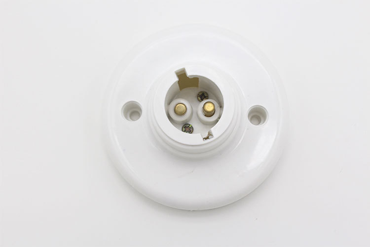 e27螺口灯头螺纹口螺旋螺丝b22灯头卡口插口家用悬吊式灯座灯口