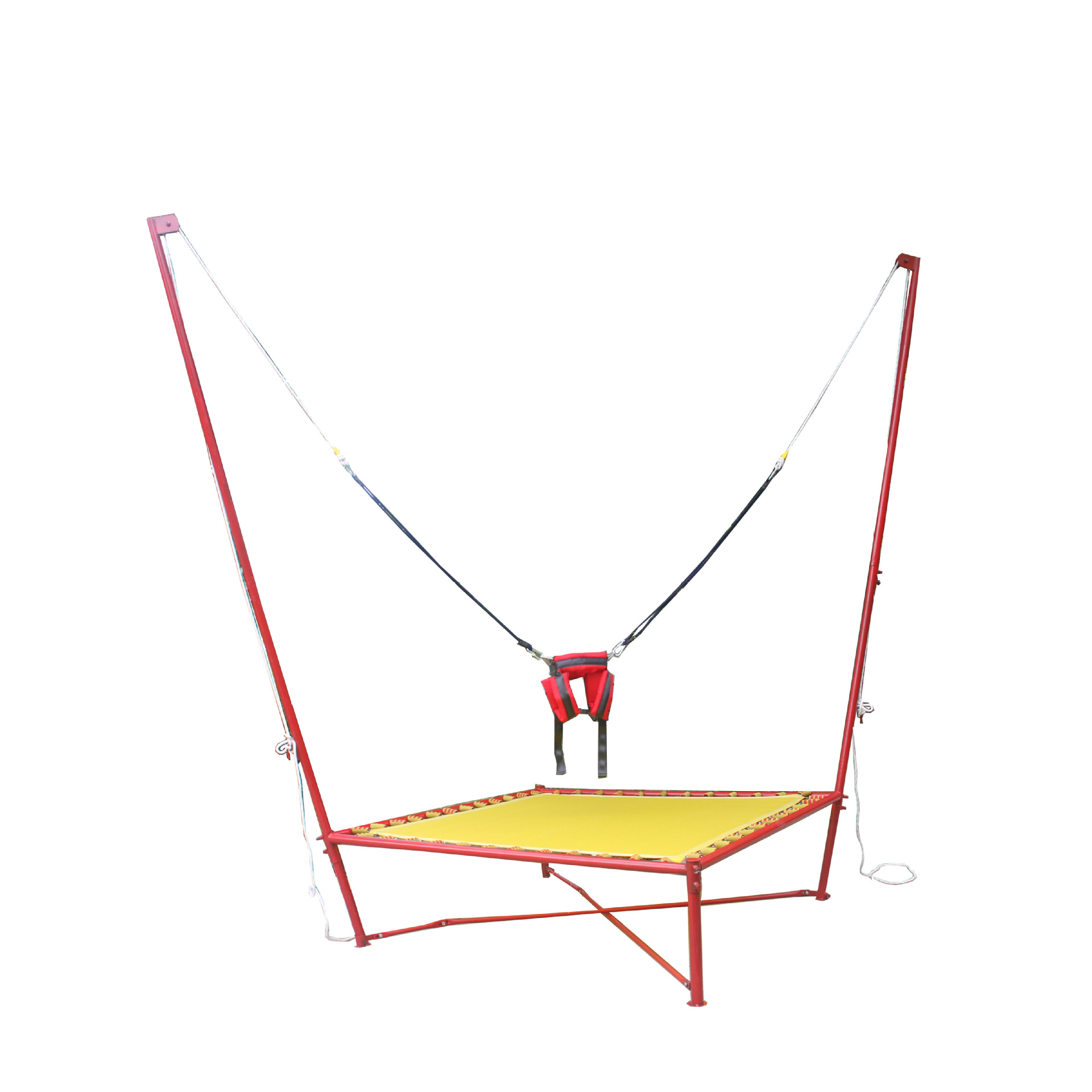 商用户外折叠弹簧款儿童蹦极跳床健身蹦蹦床蹦极公园蹦床厂家