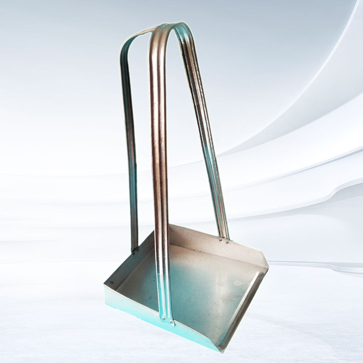 大号加高铁簸箕加高铁八斗垃圾斗手提灰斗五元垃圾铲百货