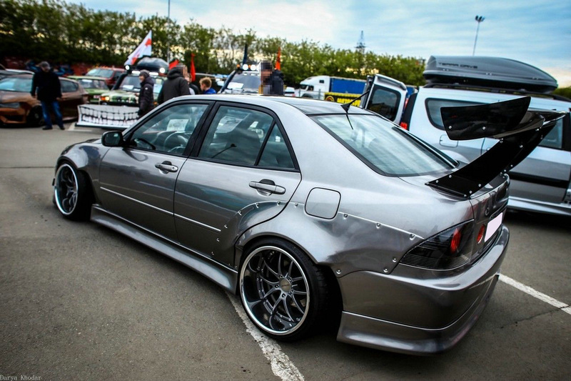 适用于雷克萨斯lexus is200 咬地鲨altezza 宽体大包围叶子板