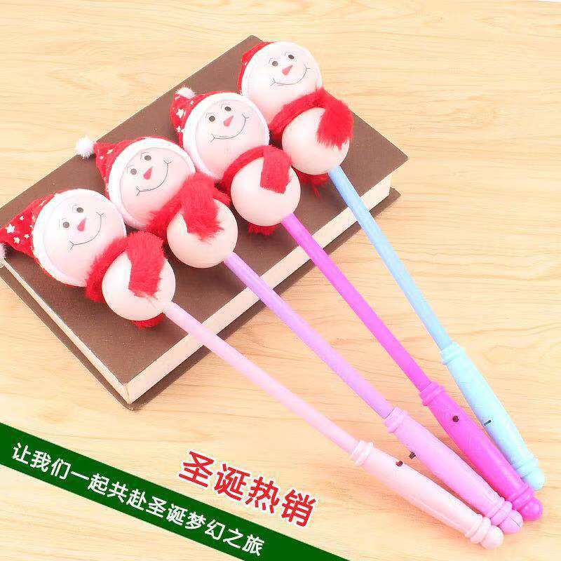 Christmas Snowman Glow Stick Light Stick Atmosphere Props Concert Light Stick Light Stick Christmas Gift Luminous Toys