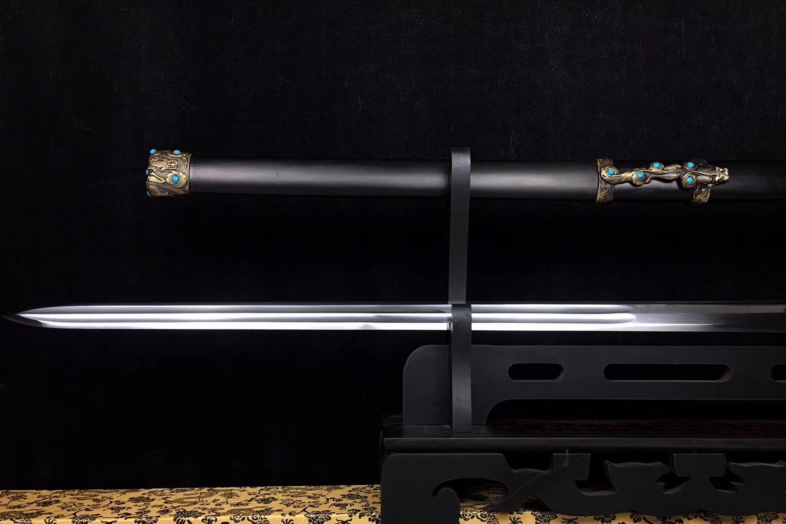 厂家直销龙泉宝剑螭琥秦剑刀剑影视古剑清剑汉剑长剑兵器未开刃