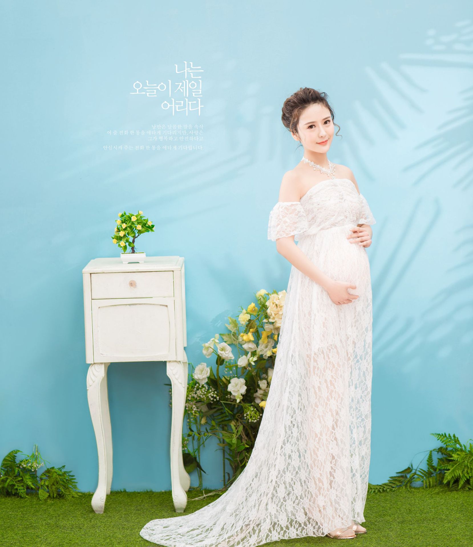 2019新款准妈妈影楼孕照衣服新款主题写真照服孕妇拍照摄影写真服